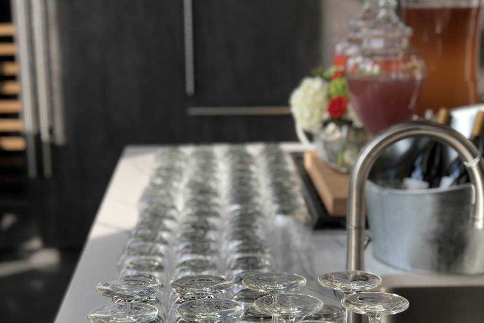 Ferguson chandelier luncheon