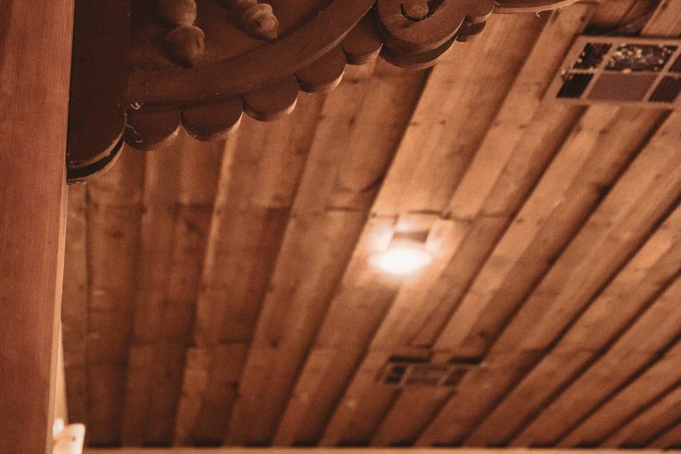 Carbles with wood ceilings
