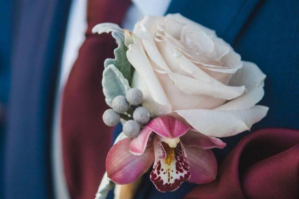 Boutonniere in style
