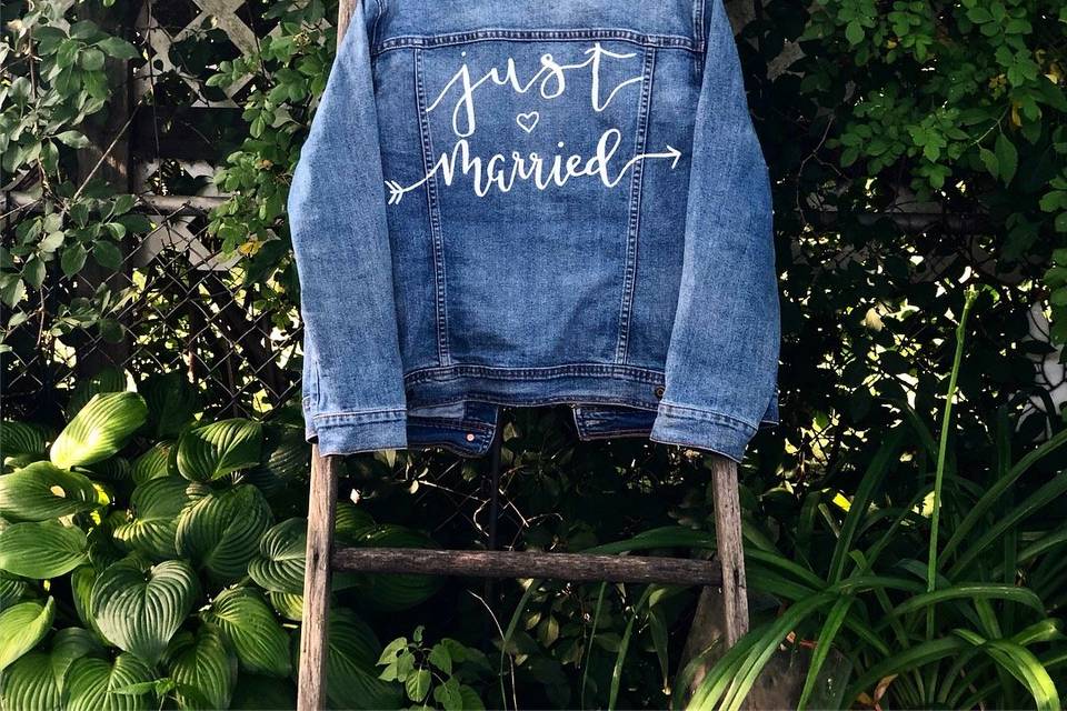 Just married jacket