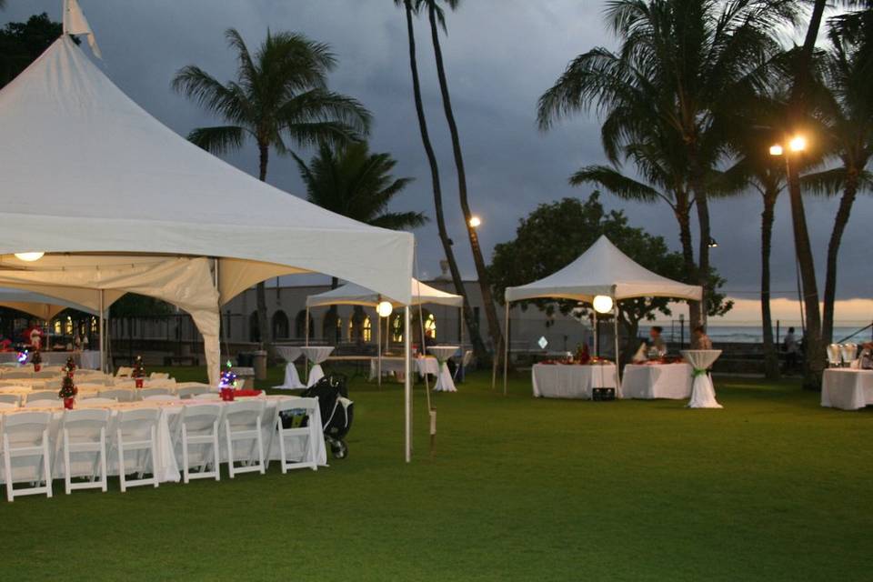 Outdoor reception