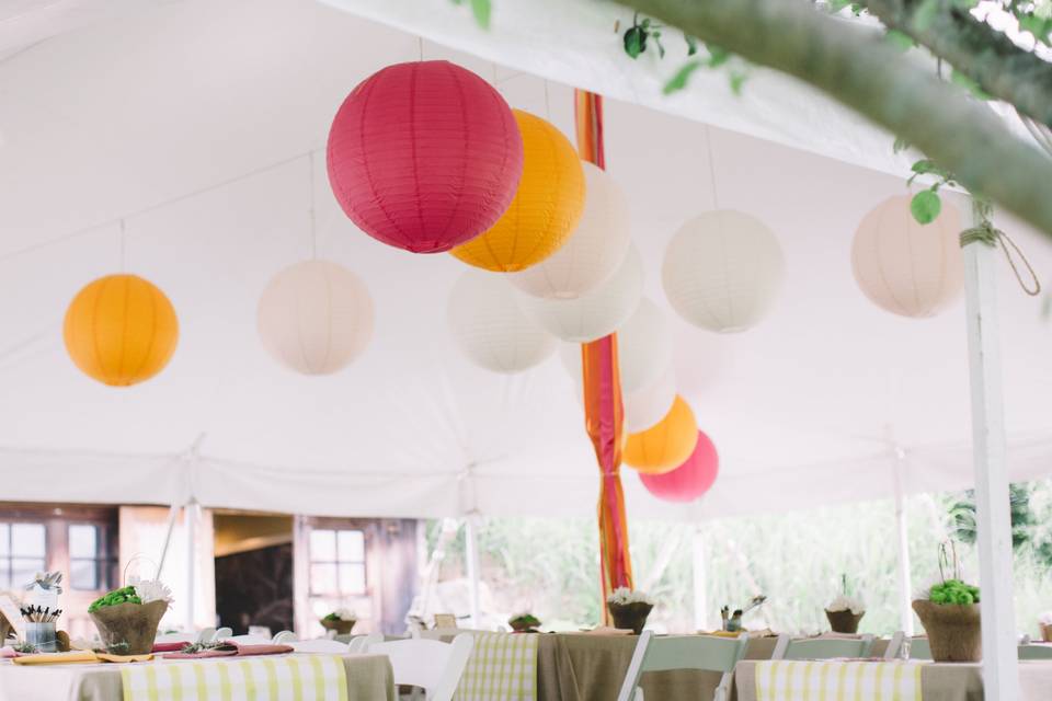 Tent decor