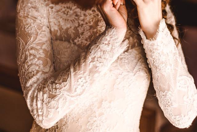 Bride getting ready!