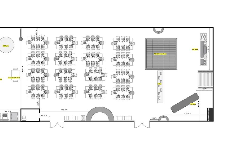 Chipeta Hall – Floor Plan 1