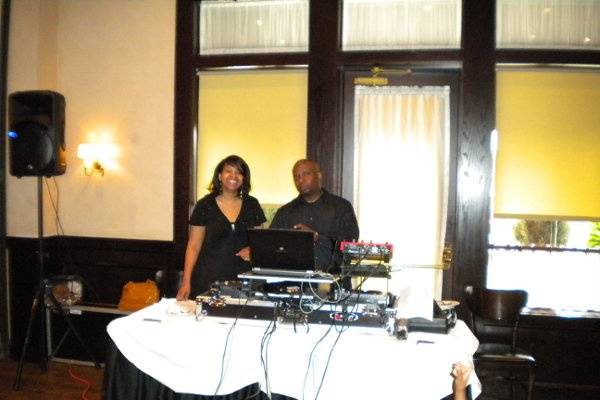 DJ Daryll and Lady T of DL Productions.
