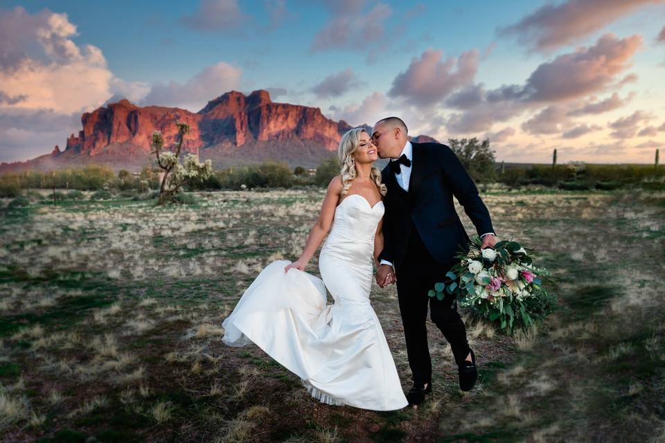 Wedding portraits Arizona - Dustin & Corynn