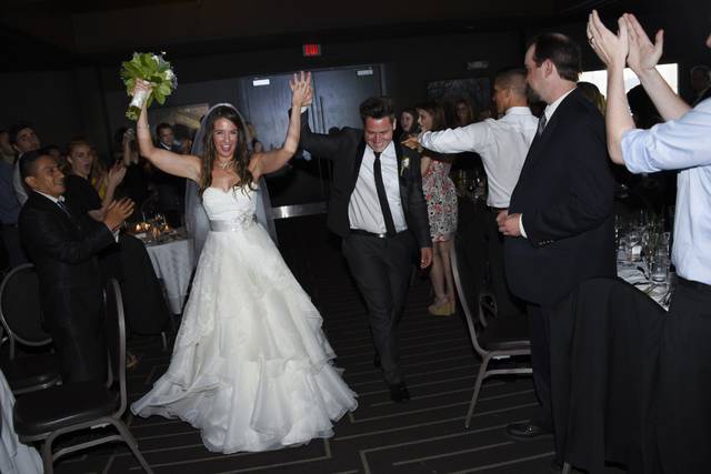 Newlywed couple