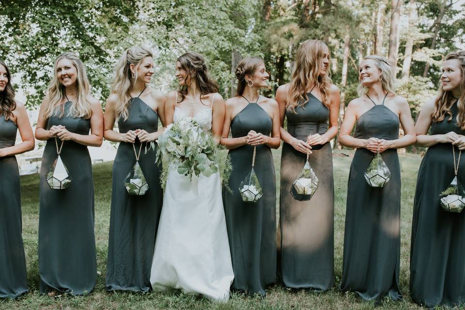 Trees Bridesmaids