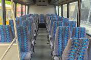 Interior 35 passenger bus