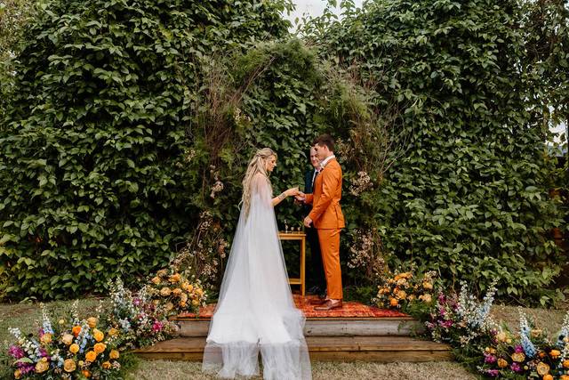 Wedding couple