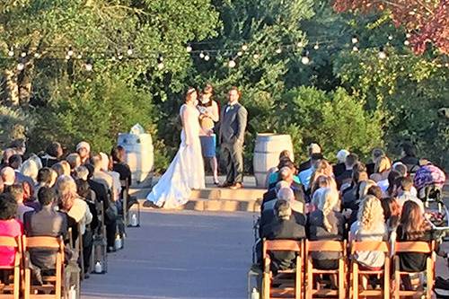 Outdoor wedding