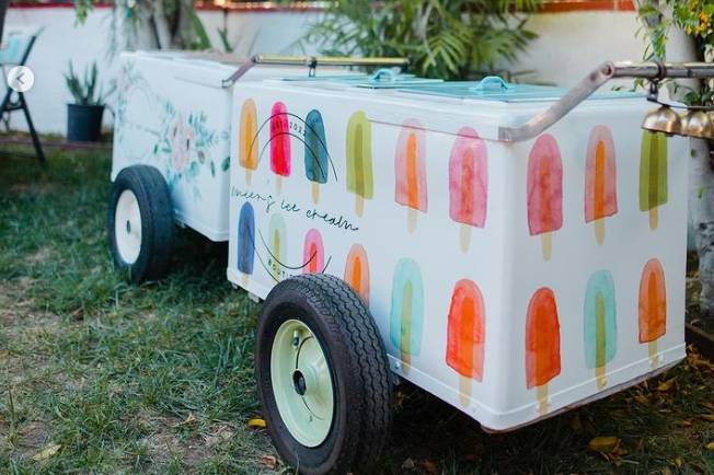 Colorful Ice Cream Carts