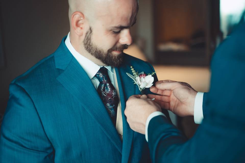 Groom final touches