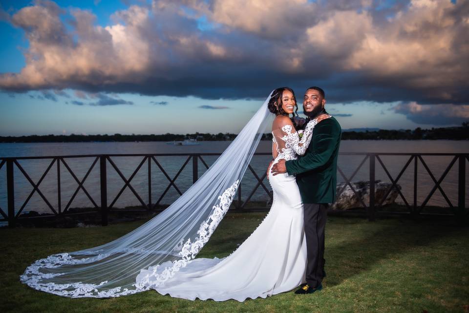 Portrait of Bride and Groom