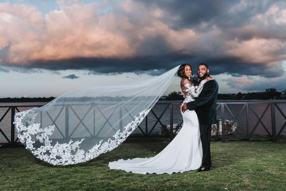 Portrait of Bride and Groom