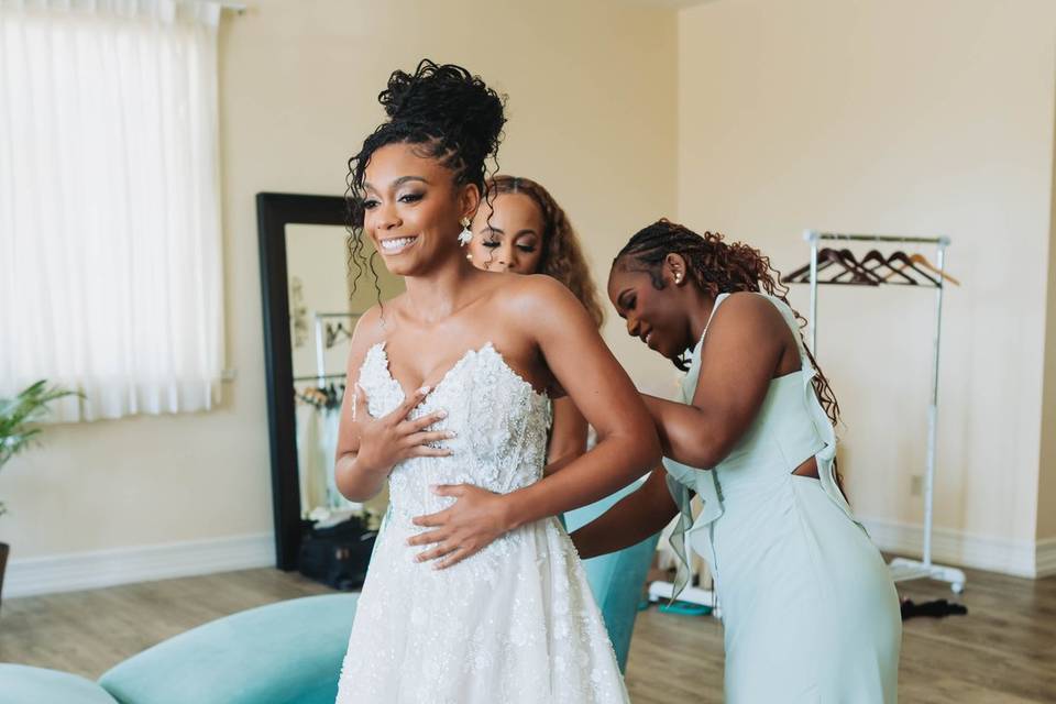 The Gorgeous Bride!