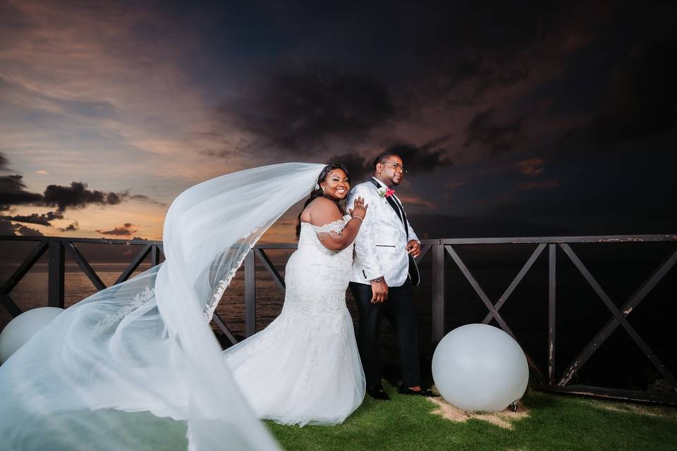 The Bride and Groom