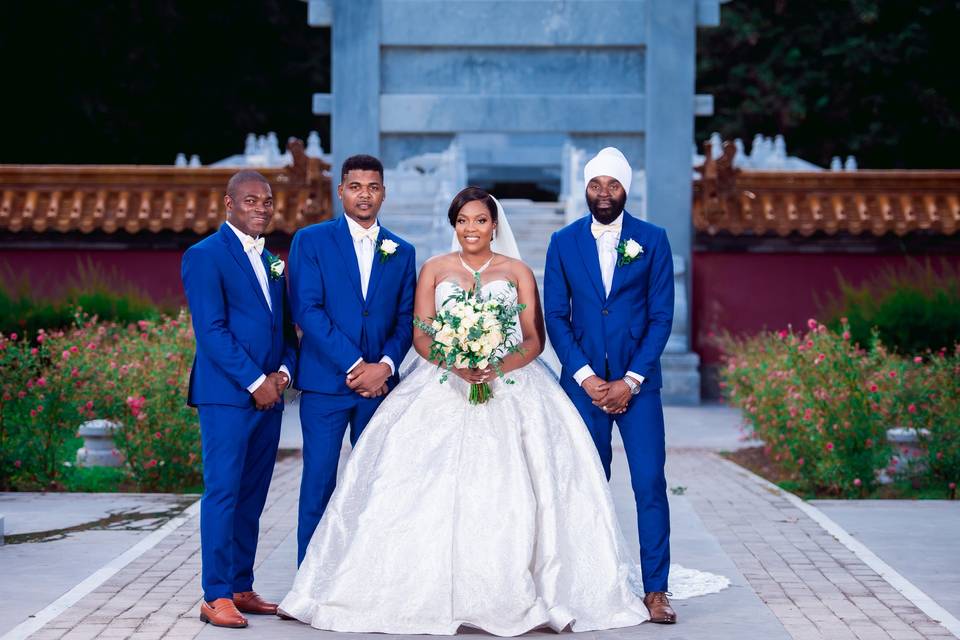 Bride and Groomsmen