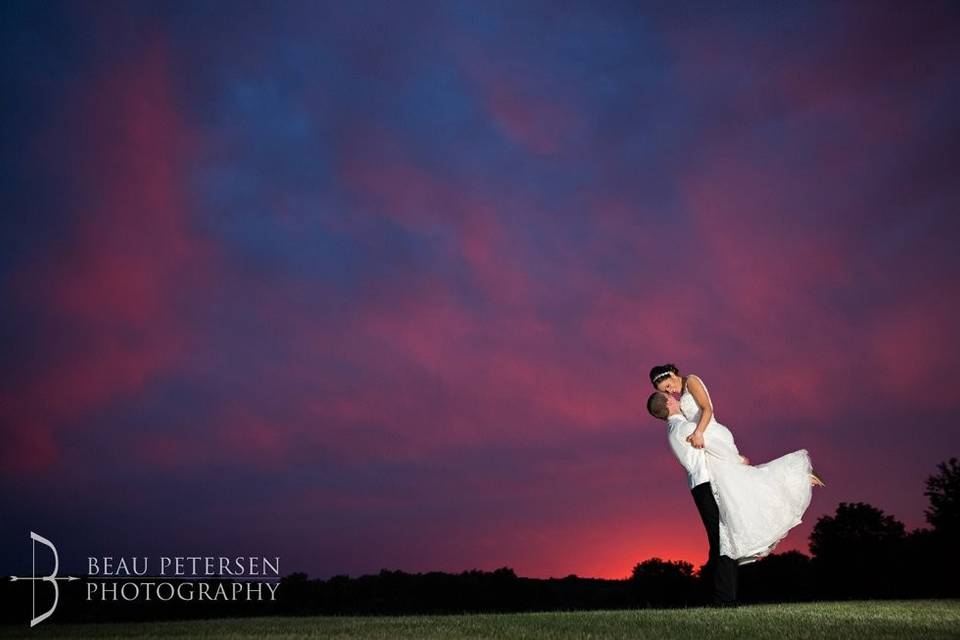 Watercolor skies | Photo Cred: Beau Peterson Photography at Kilkarney Hills Golf Club