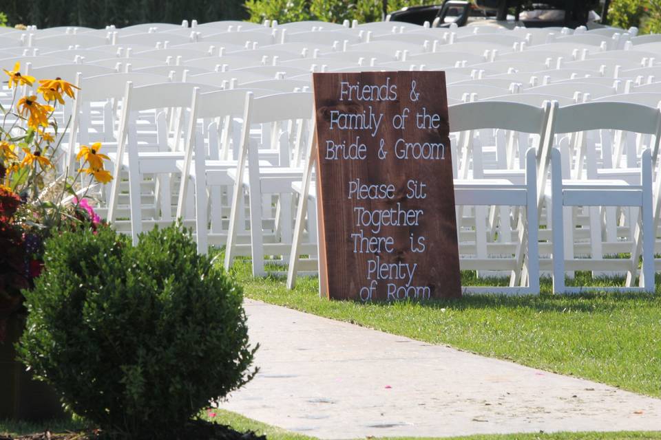 Ceremony Chairs