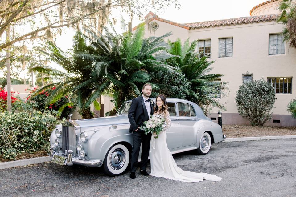 Portrait with Roll Royce