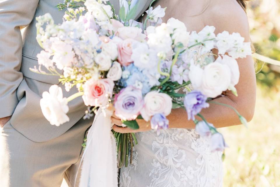 Bride and groom portraits