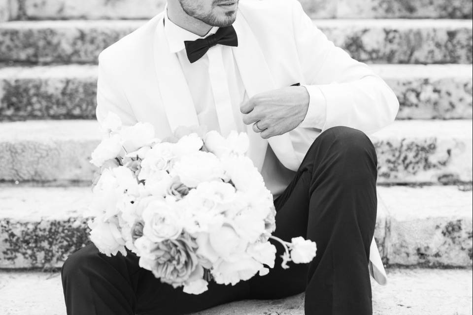 Groom portrait