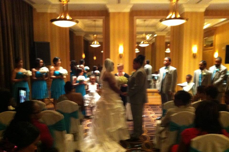 DONNUEL & NATALIE SINCLAIR WEDDING