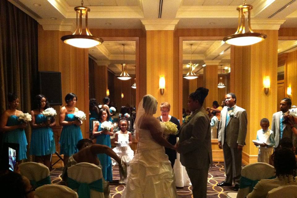 DONNUEL & NATALIE SINCLAIR WEDDING
