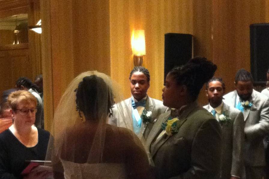 DONNUEL & NATALIE SINCLAIR WEDDING