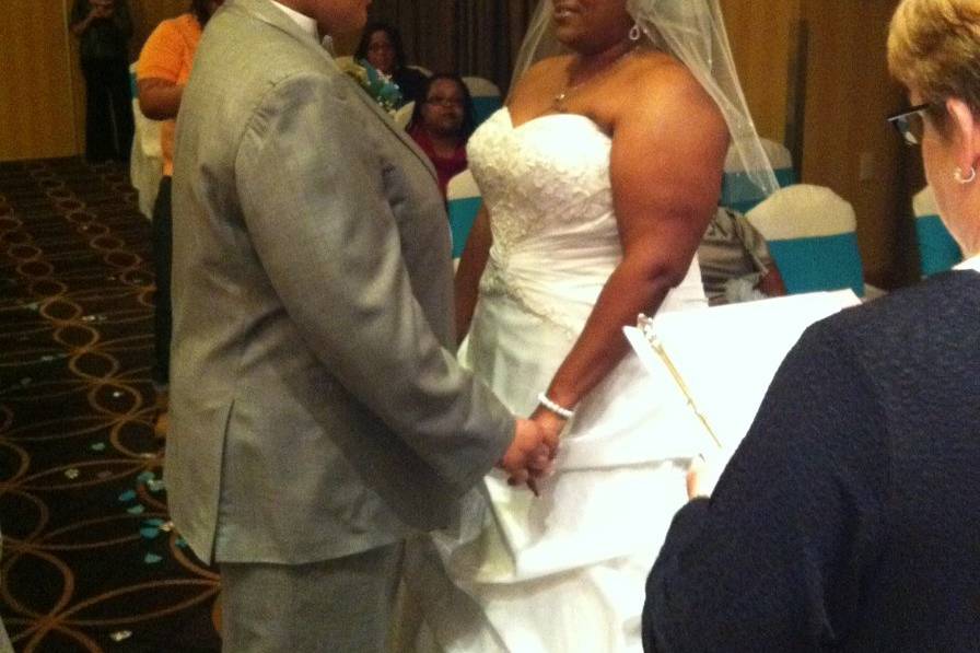 DONNUEL & NATALIE SINCLAIR WEDDING