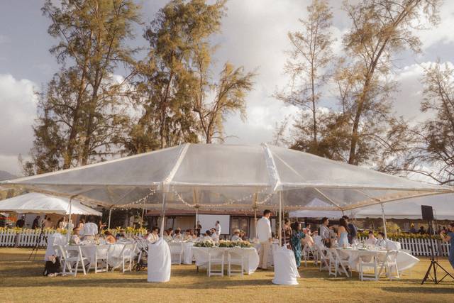 Tent on Lawn