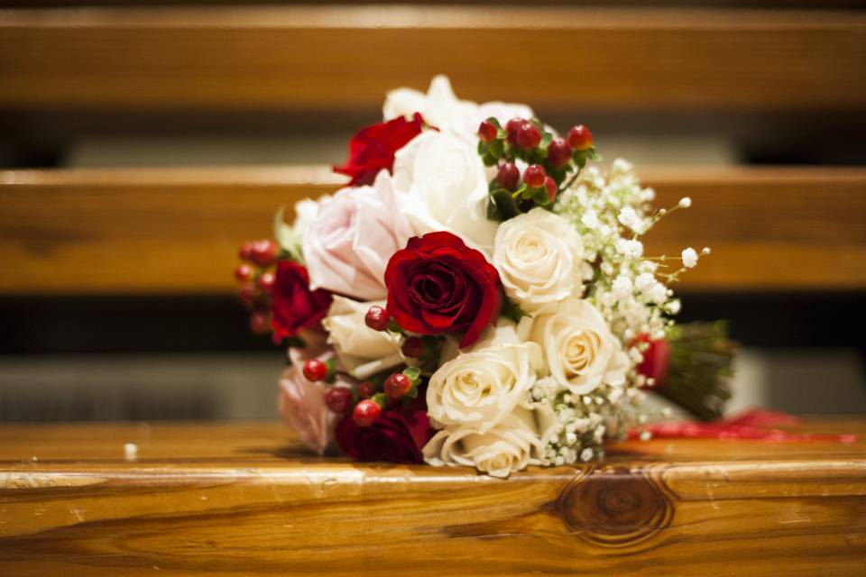 Winter wedding bouquet