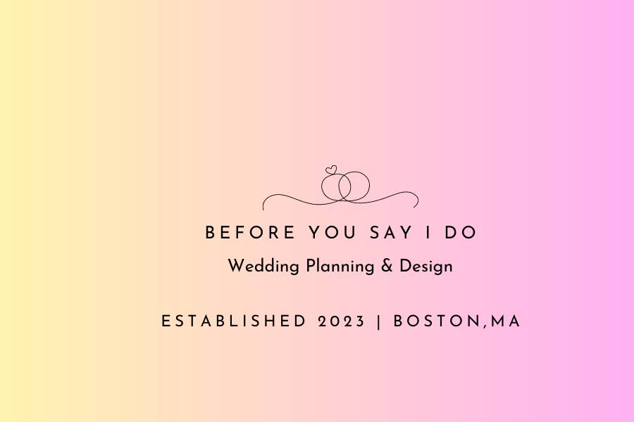 Before You Say I Do