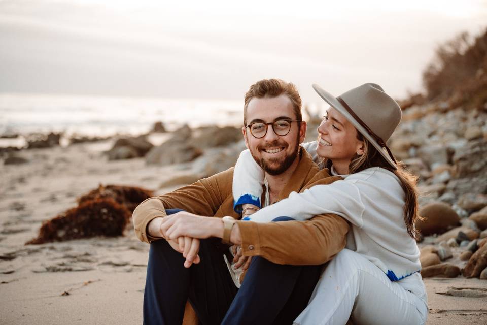 Engagement Session in Malibu