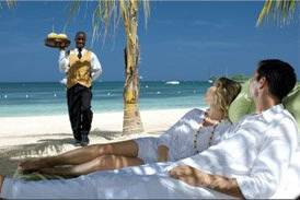 Butler service at Sandals and Beaches Resorts