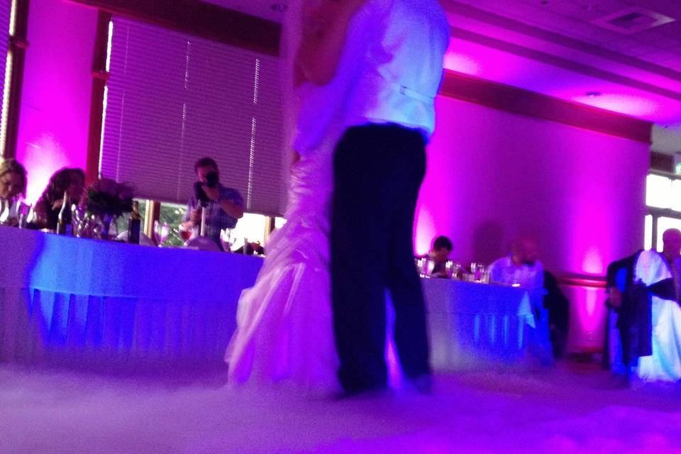 Couple dancing