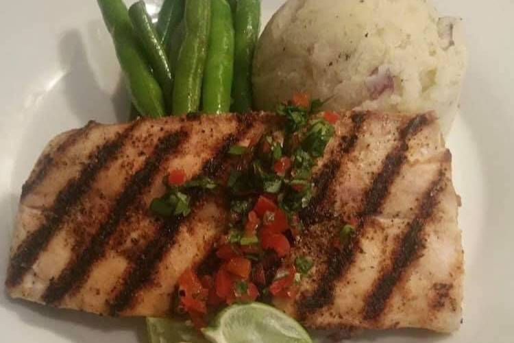 Grilled Mahi plate