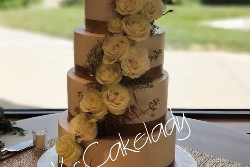 5 tier Buttercream