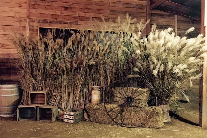 Wheat decor
