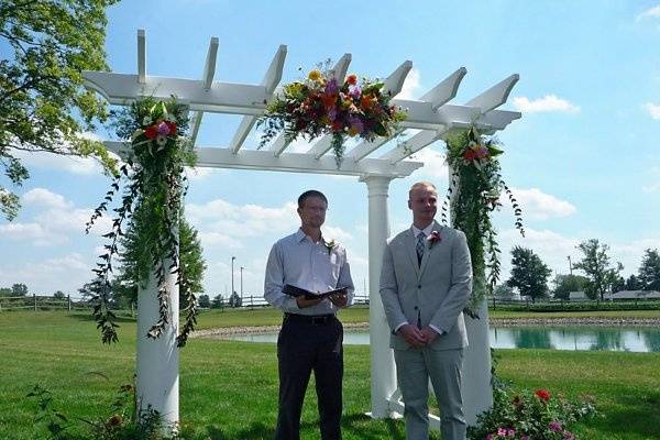 Steven Axe, Wedding Officiant