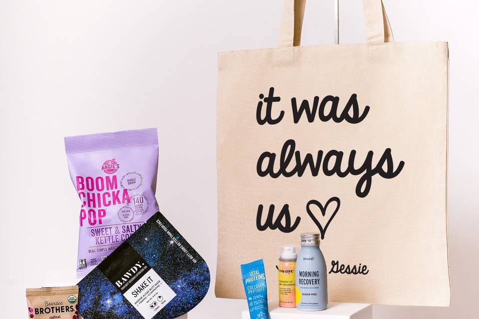It Was Always Us Canvas Tote