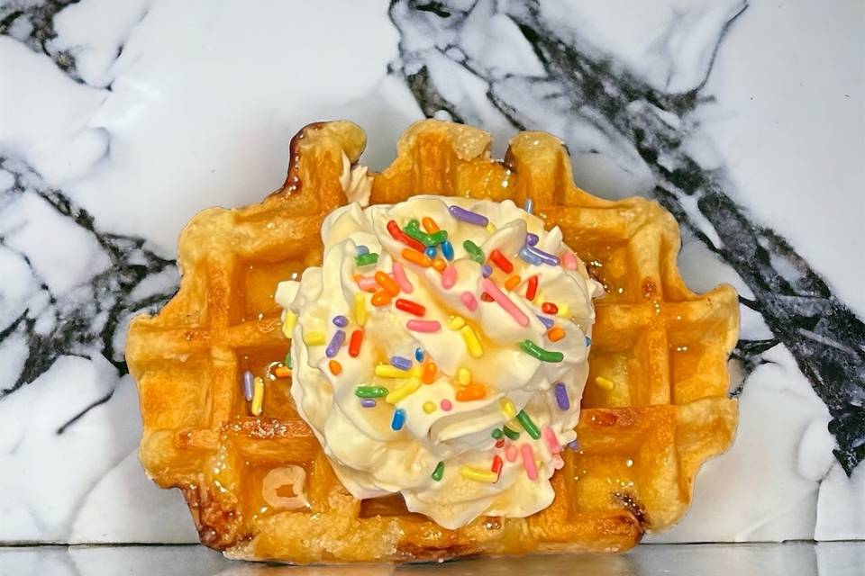 Maple 3 Topping Waffle
