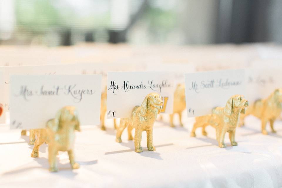 Escort cards