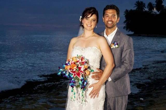 Just married