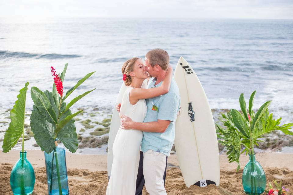 Beach wedding