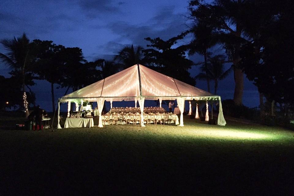 Tented venue