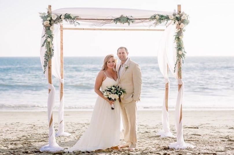 Beach Wedding Arbor