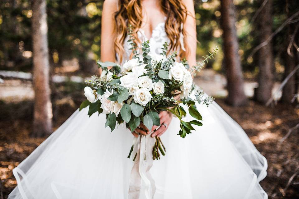 Ribbon and Twine Floral