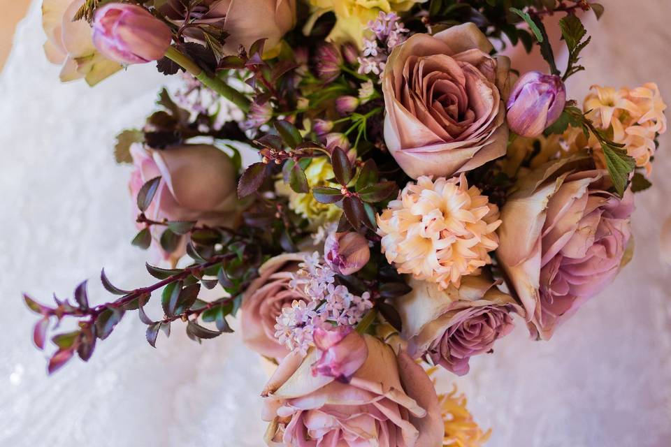 Ribbon and Twine Floral